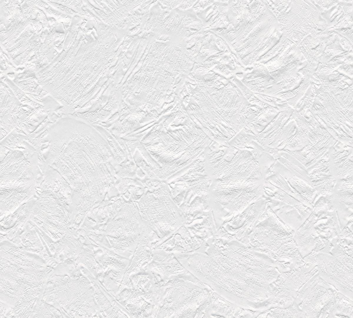 Vliestapete Meistervlies Create 141415 - einfarbige Tapete Muster - Überstreichbar, Weiß